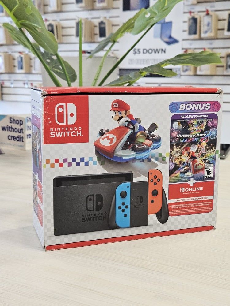 Nintendo Switch Oled Mario Kart Deluxe Brand New - Best Deal In Town - $5 Down Today