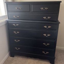 Restored Antique Tall Dresser