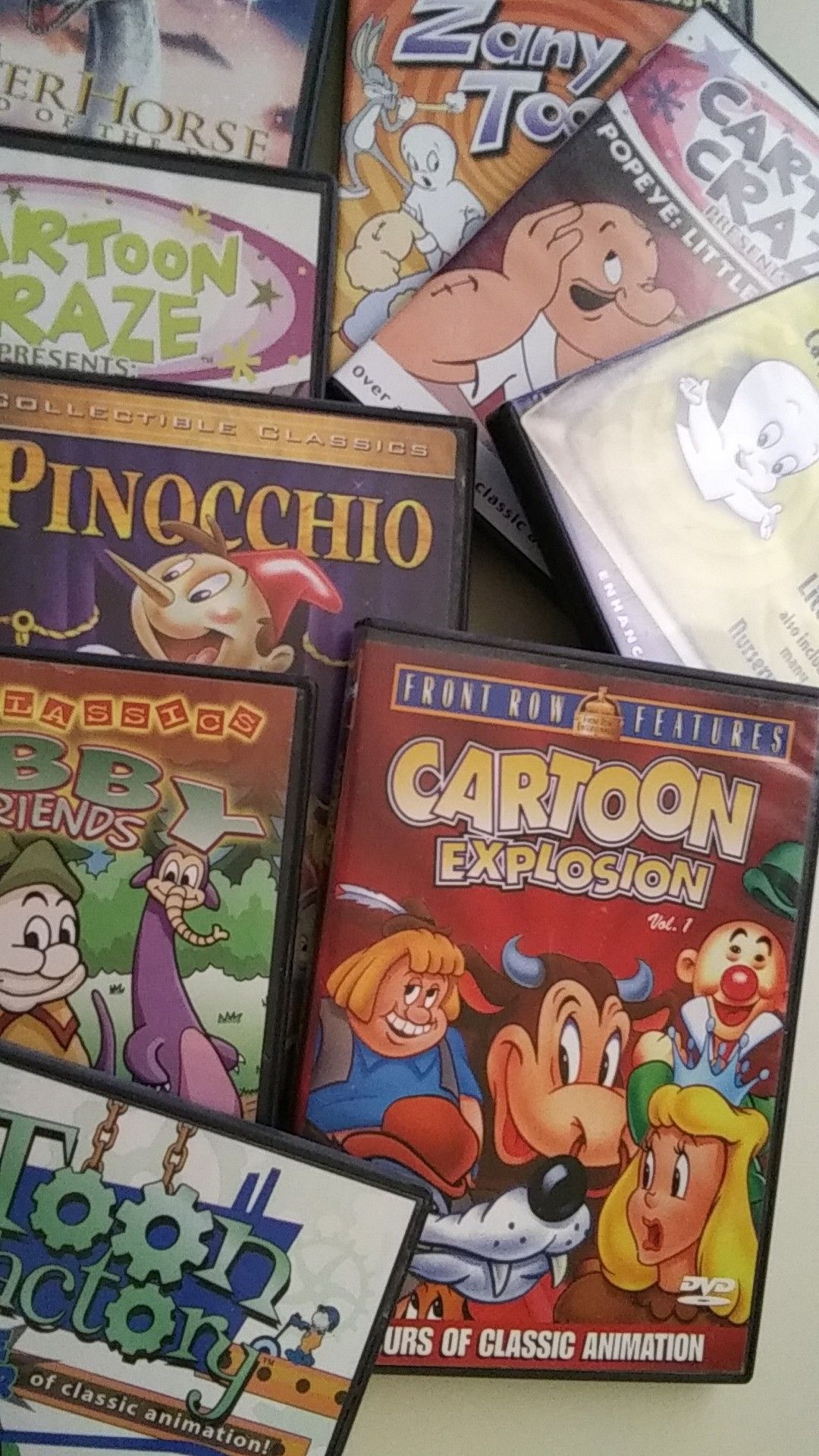 15 Children's assorted DVD movies