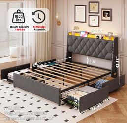 New - Full Size Bedframe