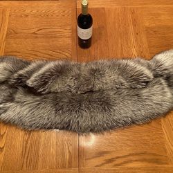 Genuine Silver Fox Stole 