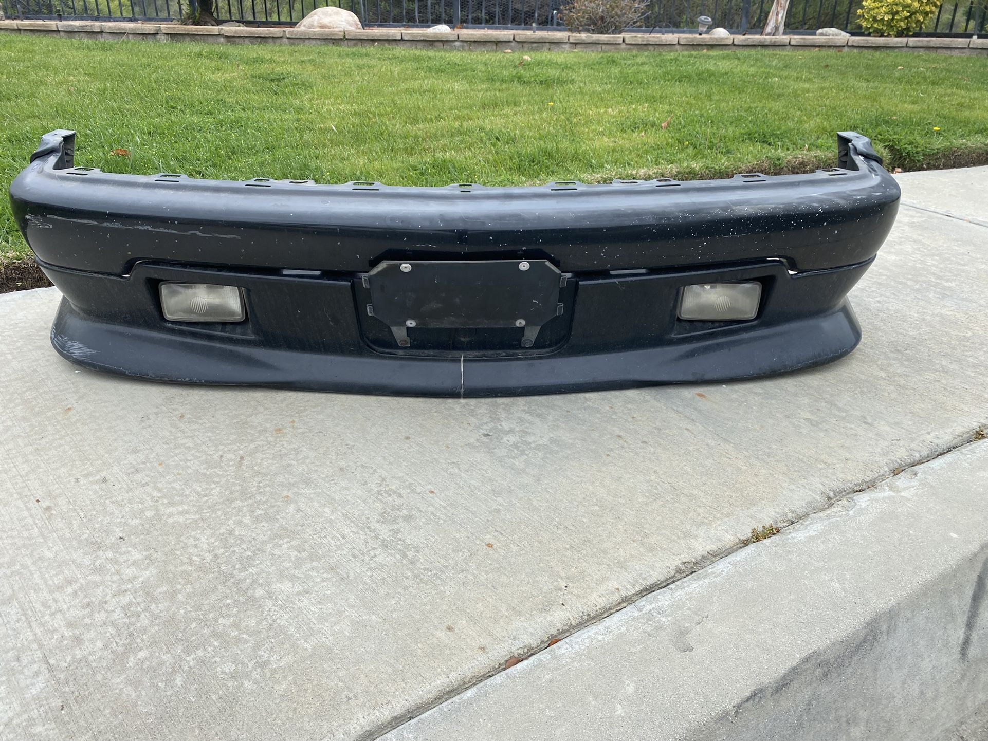 S10 XTREME BLAZER or PICKUP Truck COMPLETE Front Factory Spoiler With FOG LIGHTS & OEM STEEL BUMPER