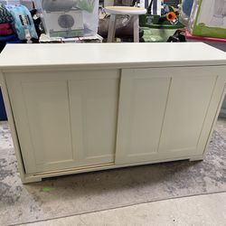Storage Cabinet Buffet Table