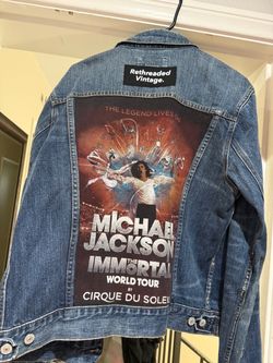 Michael Jackson custom Jean jacket