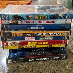 Movies And Game Disc