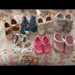 Babygirl Shoes Sz 3/4 Pickup 77067 