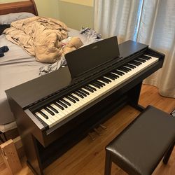 YAMAHA Arius YPD-143 includes bench & cable