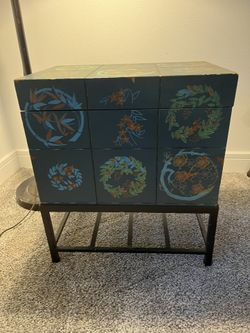 Decorative Boot Box & Stand