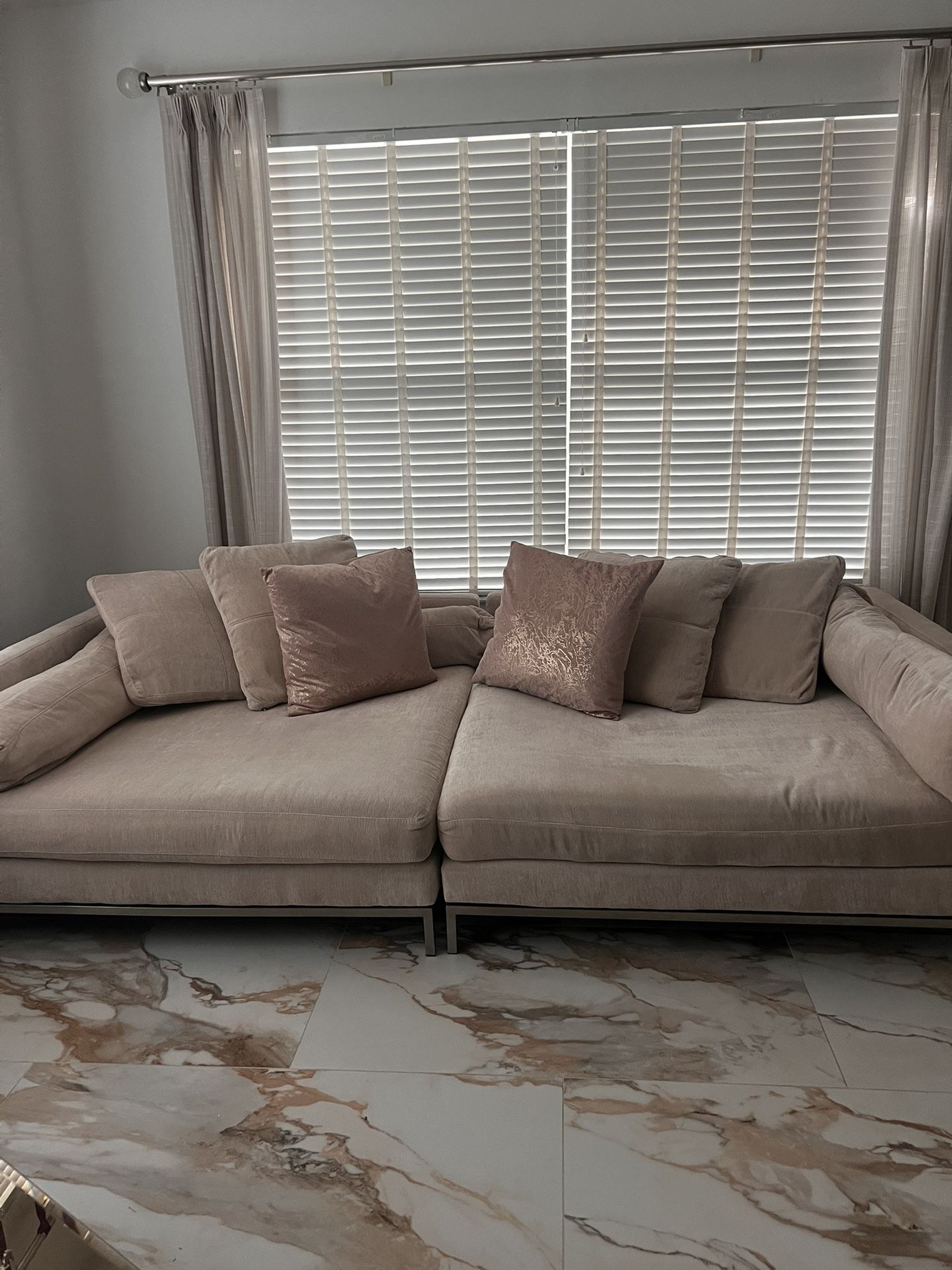 Over Sized Z Gallerie Sofa