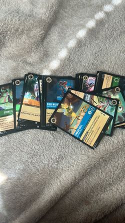 Lorcana Disney  trading cards