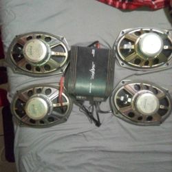 Speakers And Amp