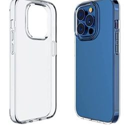 iPhone 14 Case/iPhone 14 Pro Case, TPU+PC Hybrid Shockproof Protective Phone Case Thin Cover 6.1"