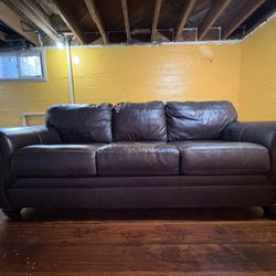 Leather Couch