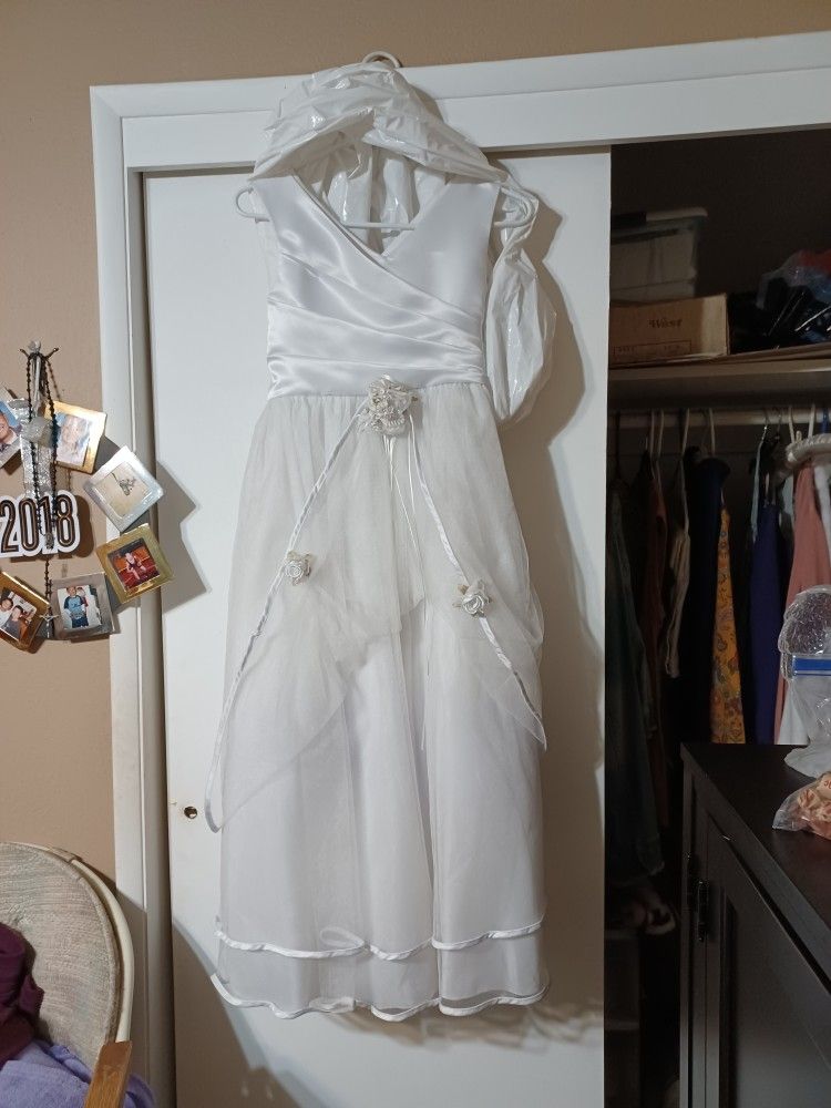 Flower Girl Our Communion Dress Size 14 Worn One Time