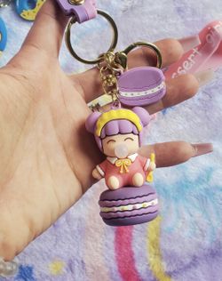 Dessert Girl Kawaii Keychain Candy