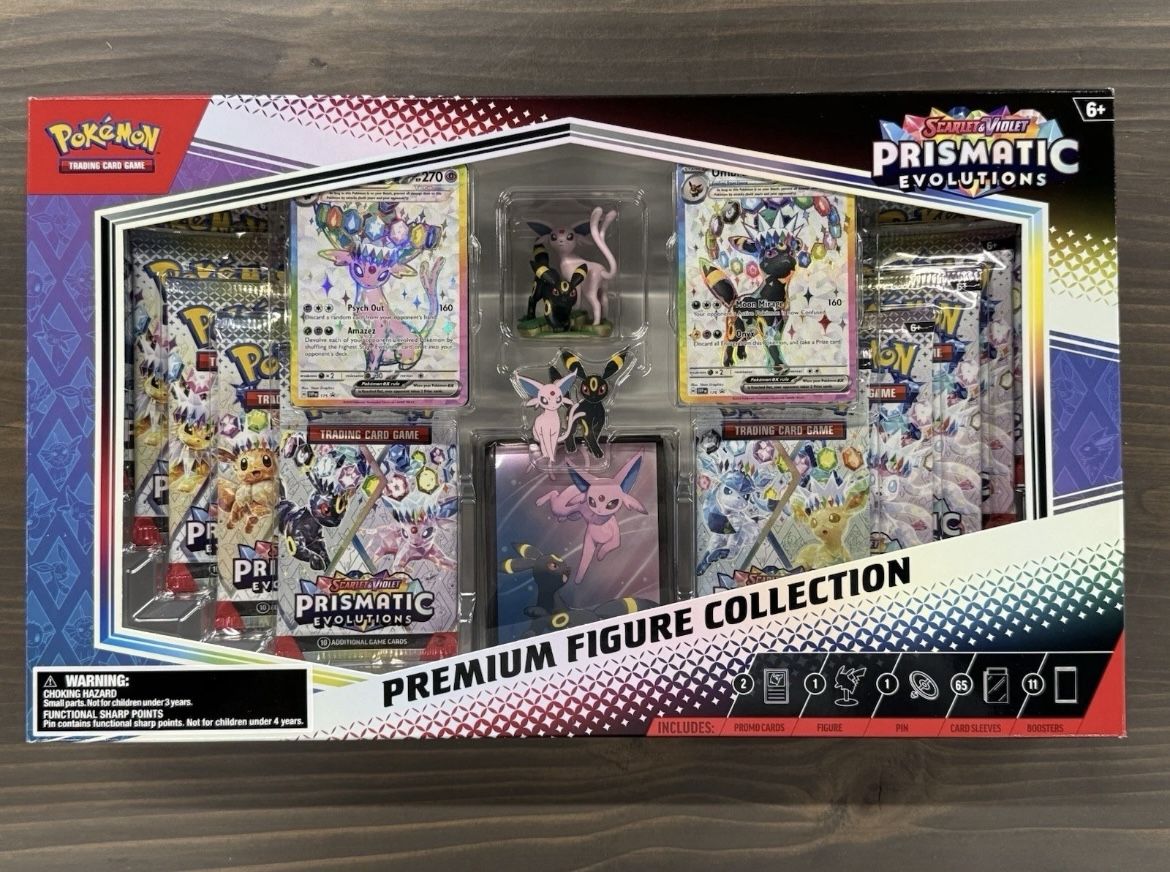 Prismatic Evolutions Premium Figure Collection