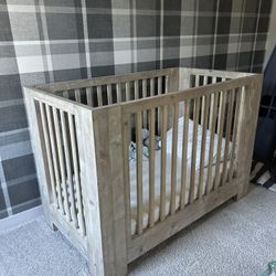 RH Crib (Infant/toddler bed ) + Dresser