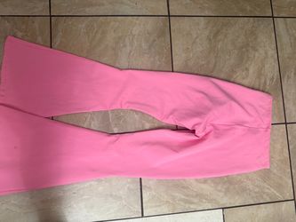 Colombian Pink Flare Leggings