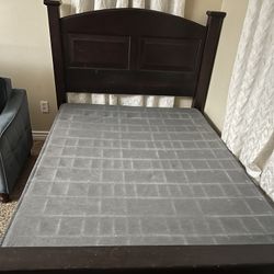 Solid Wood Full Size Bed Frame & Optional Box/Boards