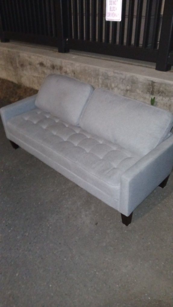 Gray Futon Couch
