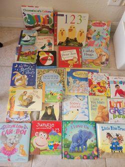 Children board picture  books lot