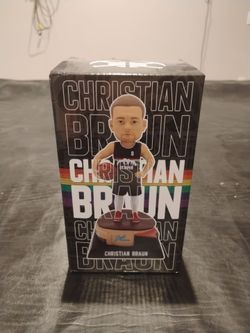 Nuggets Christian Braun Bobble head collection