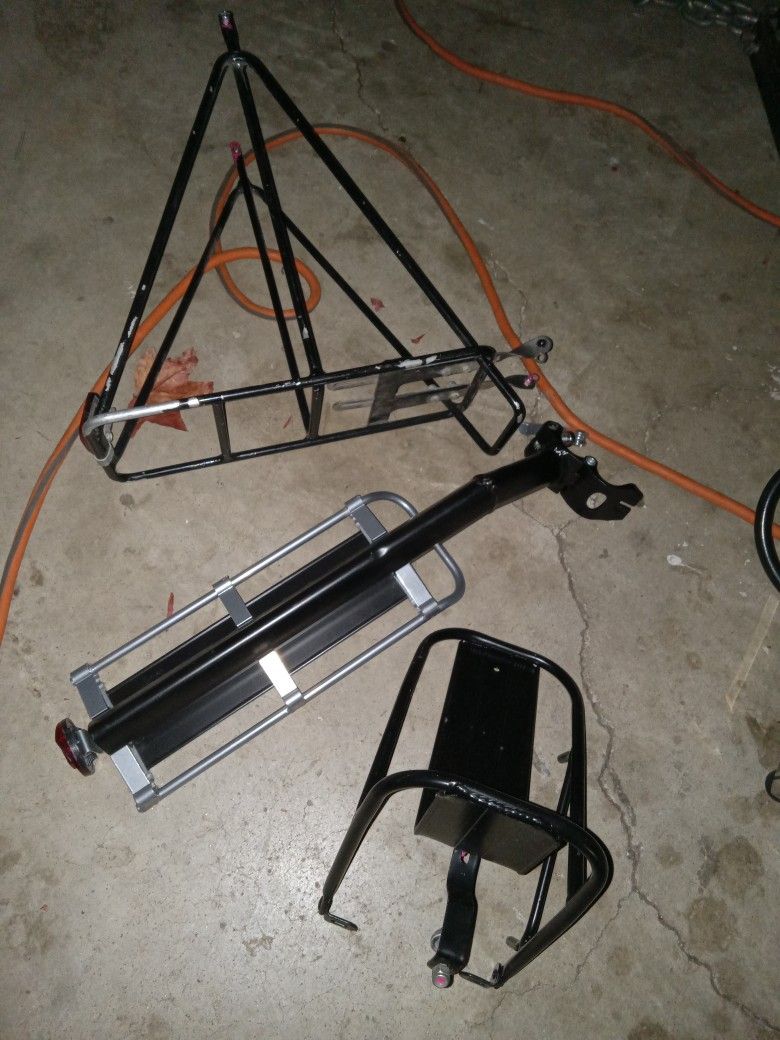 Front And Rear Racks For Bikes