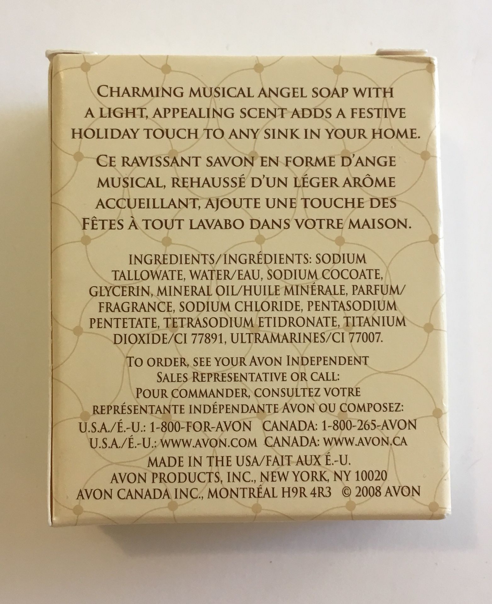 Avon Set of 3 Angel Decretive Soaps
