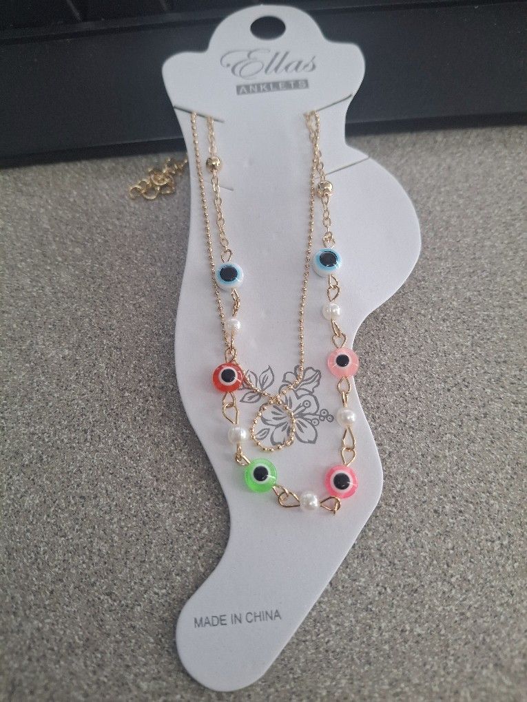 Evil Eye Anklet 