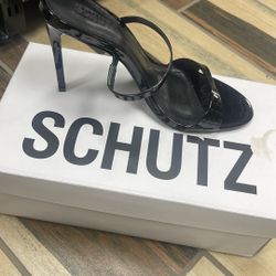 Schutz Women’s Jessica Stiletto Black, 8.0
