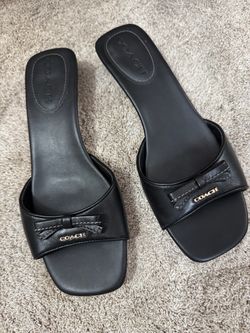 Coach kitten heel