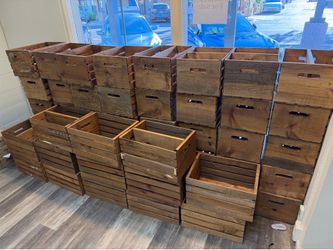 Wood Storage Crates – Retail Display / Rustic Decor (Old Town Scot - $5 (Old Town Scottsdale)