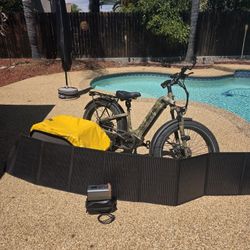 Mokwheel Ebike Trailer & Solar Setup