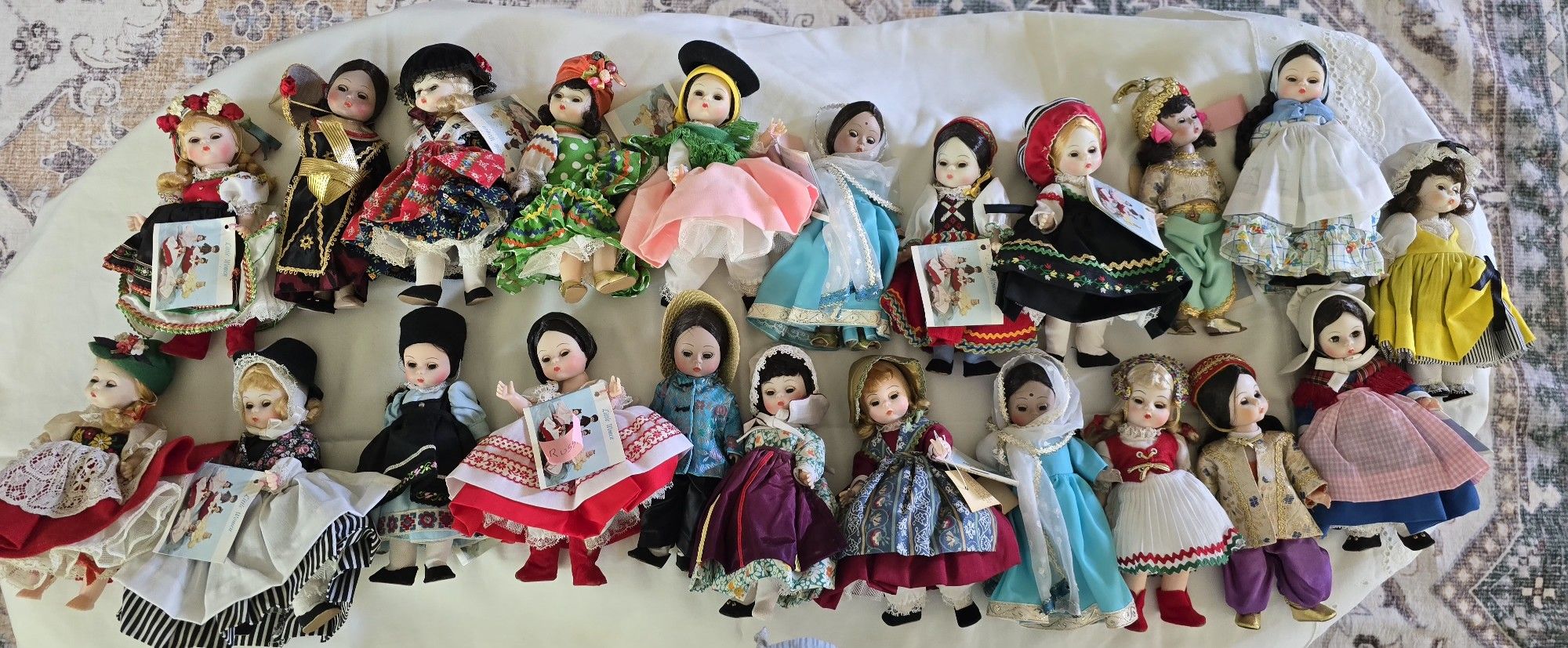 27 Madam Alexander 8 inch International Series Collector Dolls