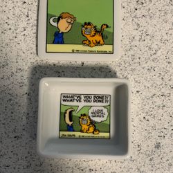 Garfield Enesco China Box