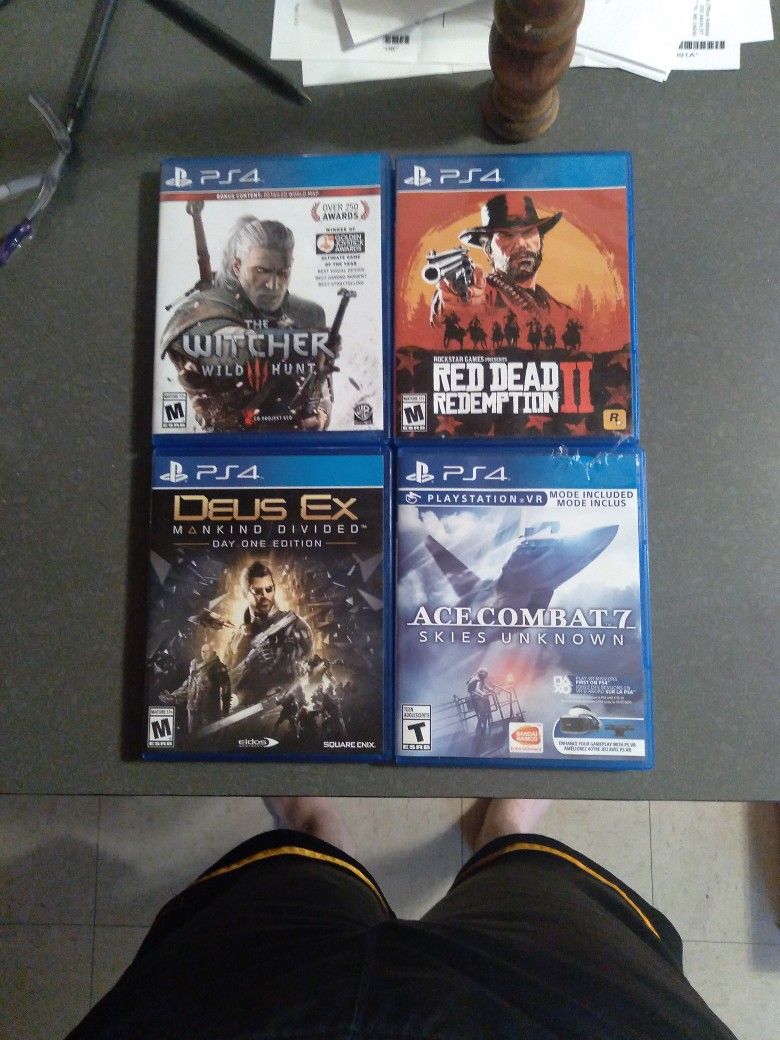 PS4 Video games