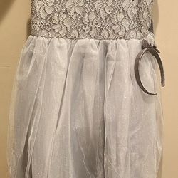 Brand new never warn Beautiful child size and 12 party dress