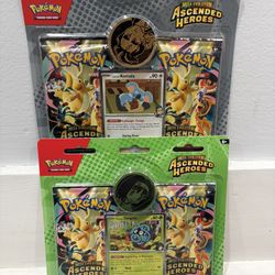 Pokemon Ascended Heroes 2-Pack Blisters