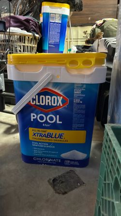 Clorox pool and spa chlorine granules, all in one