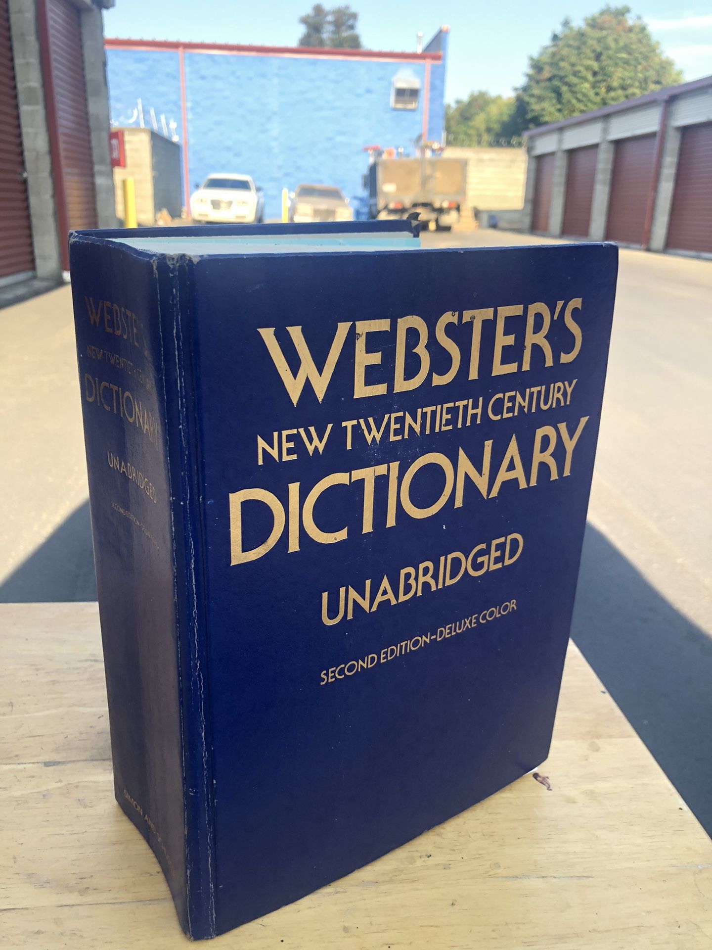 Websters New Twentieth Century Dictionary Unabridged Second Edition Deluxe Color