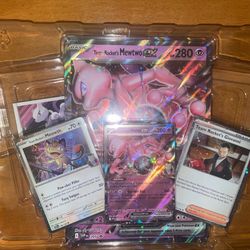Team Rockets Mewtwo EX Box PROMO Set Destined Rivals