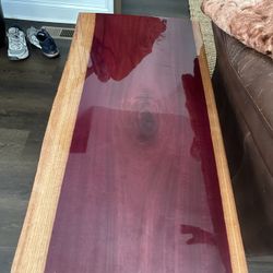 Purple Heart Coffee Table 