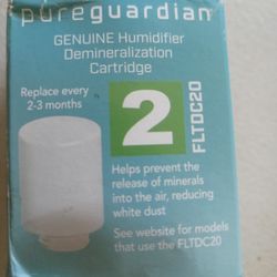 WFLTDC20 Humidifier Demineralization Filter, Cartridge #2, 700 Hrs. Run Time, Prevents Release of Minerals Into Air, Fights White Dust, Easy Applicati