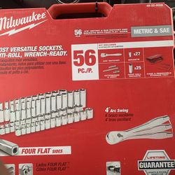 Milwaukee 56 Piece Tool Set “new” 