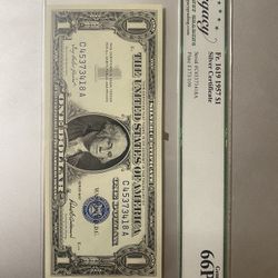 66 PPQ 1957 Silver  Certificate