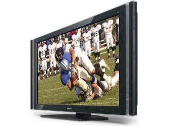 SONY Bravia 46" LCD Widescreen TV with Remote and a stand $50