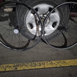   Pair Of Giant SLR 1 42 Disc WheelSystem Rims. Front And Back.  