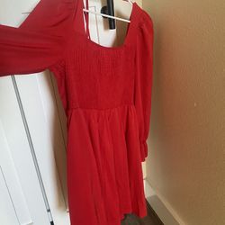 Vestido Rojo Nuevo Bonito Size 0Xl