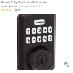 Keyless Entry Deadbolt