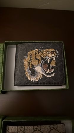 GG Tiger and snake Bifold Wallet designer